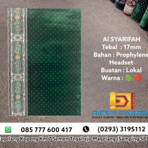 Karpet Masjid Type Al Syarifah